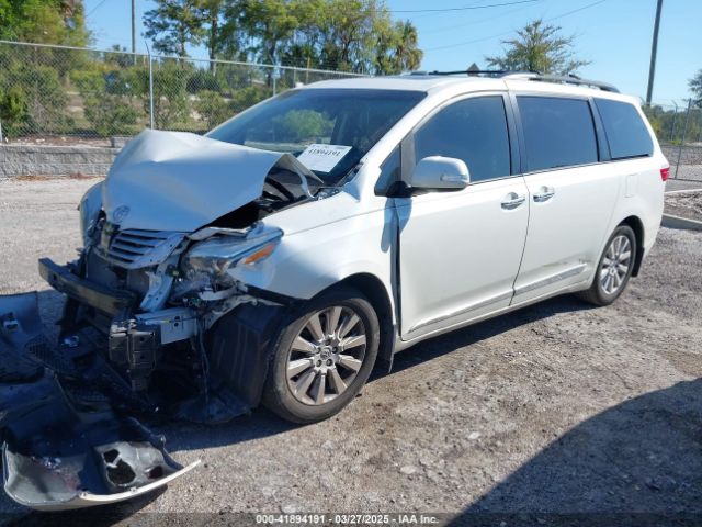 5TDYK3DC8GS758226 Toyota Sienna Limited Premium 7 Passenger