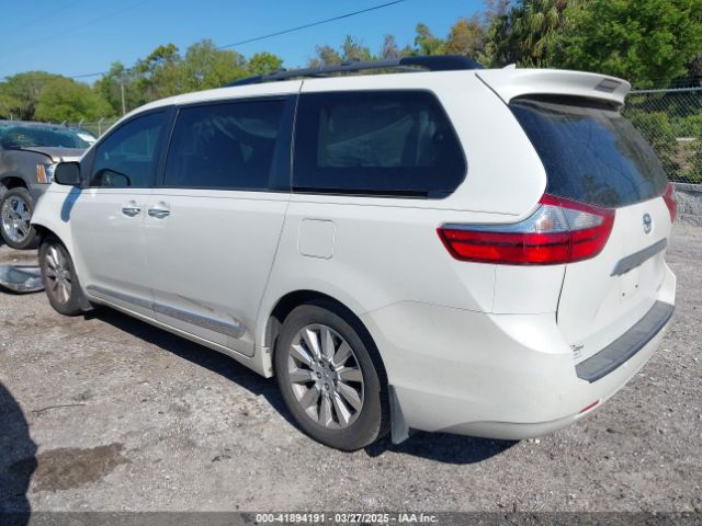 5TDYK3DC8GS758226 Toyota Sienna Limited Premium 7 Passenger