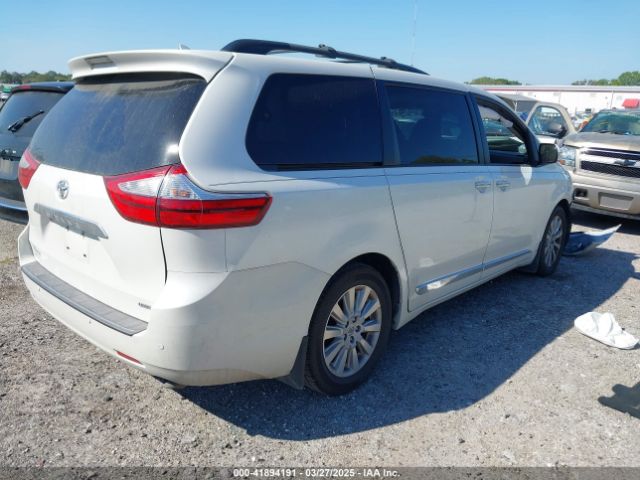 5TDYK3DC8GS758226 Toyota Sienna Limited Premium 7 Passenger