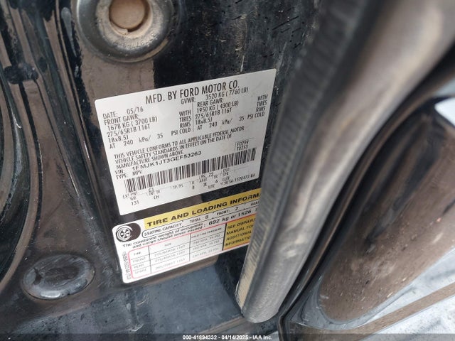 1FMJK1JT3GEF53263 Ford gtdi
