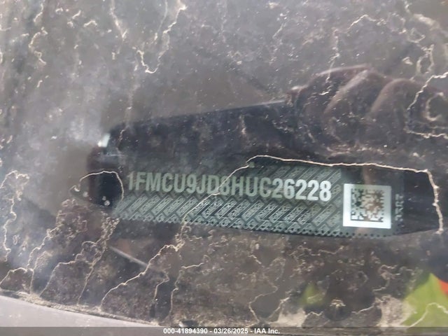 Ford Escape Titanium 2017 1FMCU9JD8HUC26228 Image 9