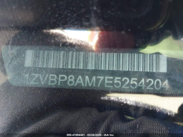 1ZVBP8AM7E5254204 Ford Mustang V6