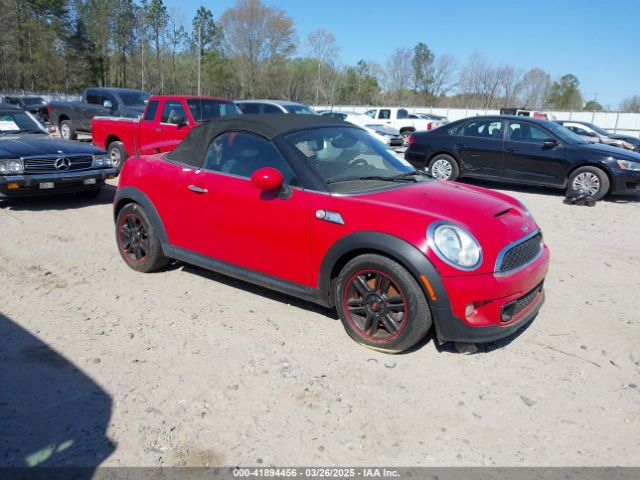 2013 MINI ROADSTER WMWSY3C50DT594004