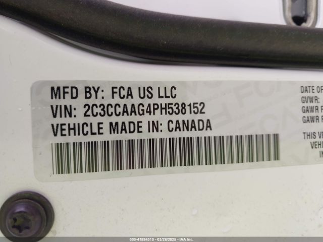 2C3CCAAG4PH538152 Chrysler 300 Touring