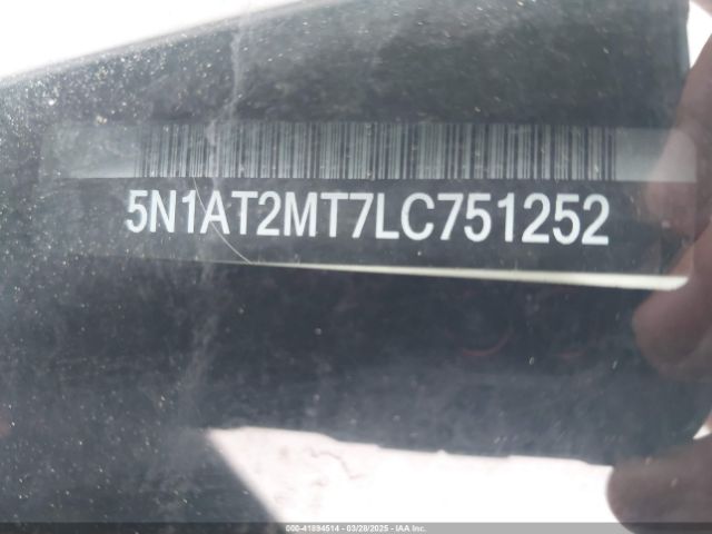 5N1AT2MT7LC751252 Nissan Rogue Sl Fwd