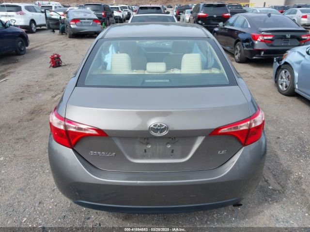 2T1BURHE3KC136925 Toyota COROLLA LE