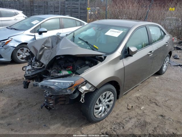 2T1BURHE3KC136925 Toyota COROLLA LE