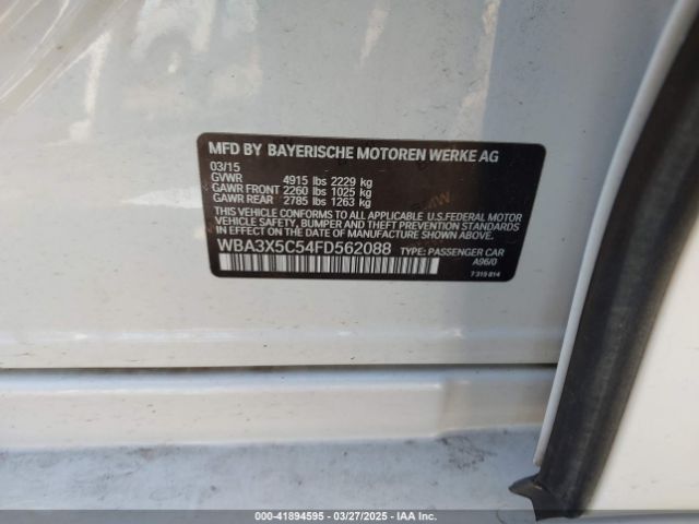 WBA3X5C54FD562088 BMW 328i Gran Turismo Xdrive