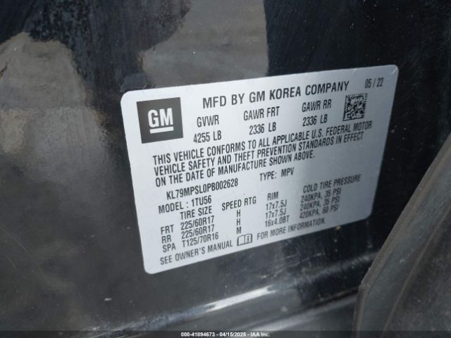 2023 CHEVROLET TRAILBLAZER KL79MPSL0PB002628 Photo 8
