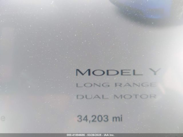 7SAYGDEE2PF696336 Tesla Model Y Awd/long Range Dual Motor All-wheel Drive