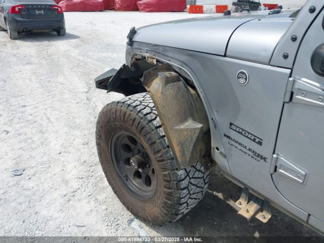 1C4BJWDG4JL931343 Jeep Wrangler Jk Unlimited Sport S 4x4