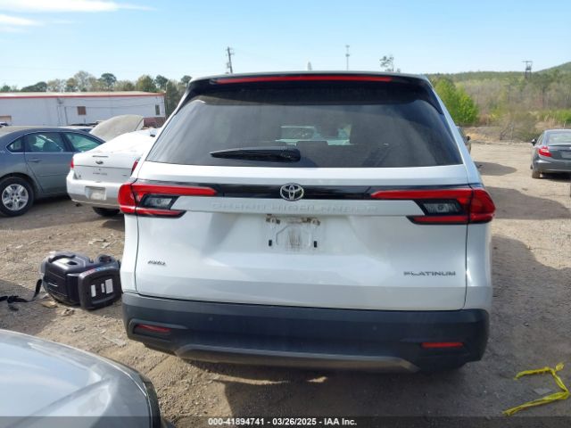5TDAAAB52RS012564 Toyota Grand Highlander Platinum