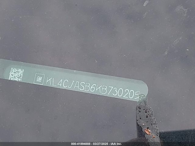KL4CJASB6KB730205 Buick Encore Fwd Preferred