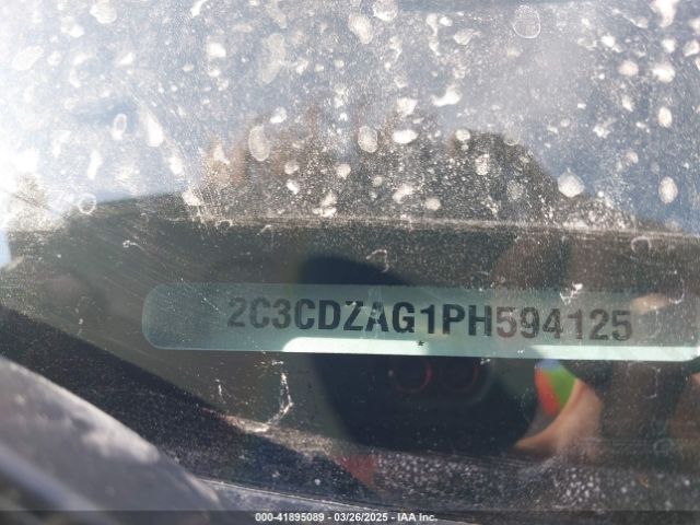 2C3CDZAG1PH594125 Dodge Challenger Sxt