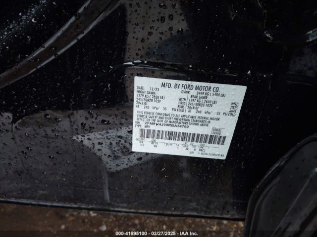 2FMPK4J90RBA54760 Ford Edge St-line