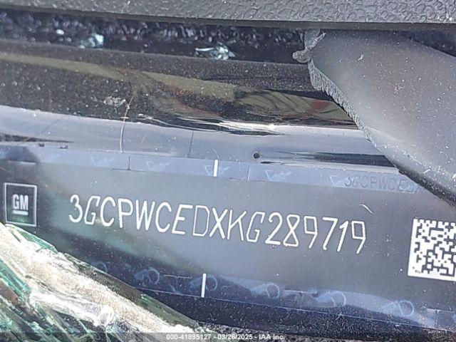 3GCPWCEDXKG289719 Chevrolet Silverado 1500 Lt