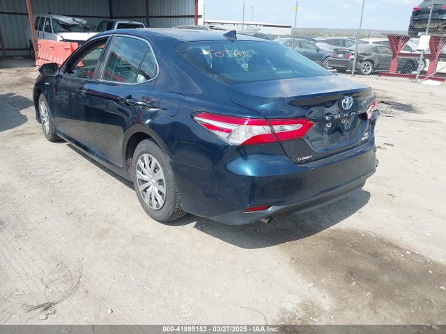 2019 Toyota Camry Hybrid Le მანქანა იყიდება აუქციონზე, vin: 4T1B31HK1KU512739, აუქციონის ნომერი: 41895153