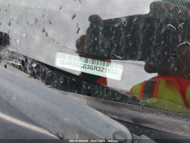 2C4RDGCG3GR321933 Dodge Grand Caravan Sxt