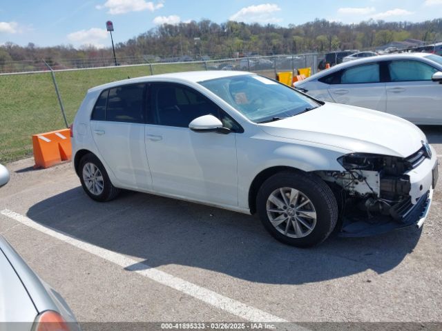 3VW217AU9FM010318 Volkswagen Golf Tsi S 4-door