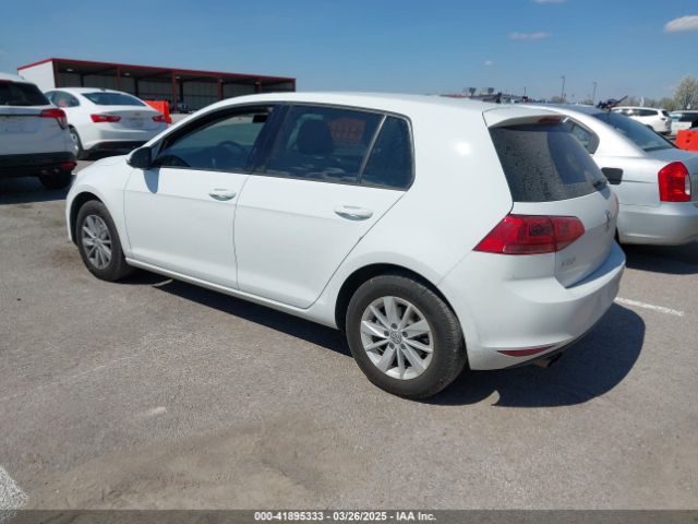 3VW217AU9FM010318 Volkswagen Golf Tsi S 4-door