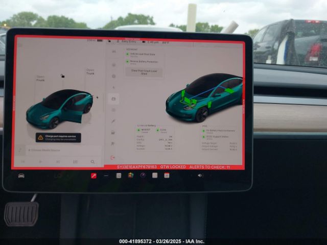 5YJ3E1EAXPF679163 Tesla Model 3 Rear-wheel Drive