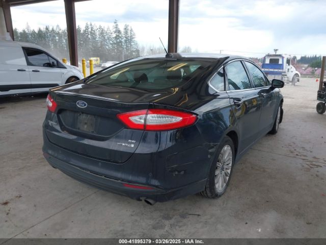 3FA6P0LU1GR106980 Ford Fusion Hybrid Se