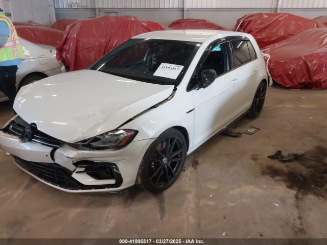 2019 VOLKSWAGEN GOLF R WVWVA7AU4KW219878 Photo 1