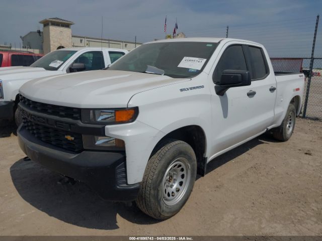 1GCRYAEF7MZ217050 Chevrolet Silverado 1500 4wd Double Cab Standard Bed Wt