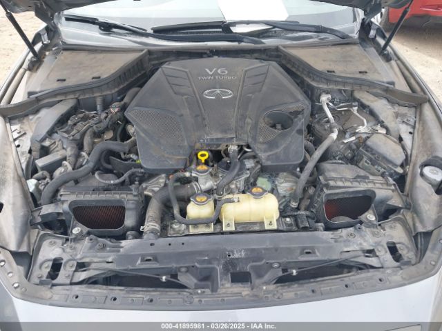 JN1FV7AP0KM760153 Infiniti Q50 3.0t Red Sport 400
