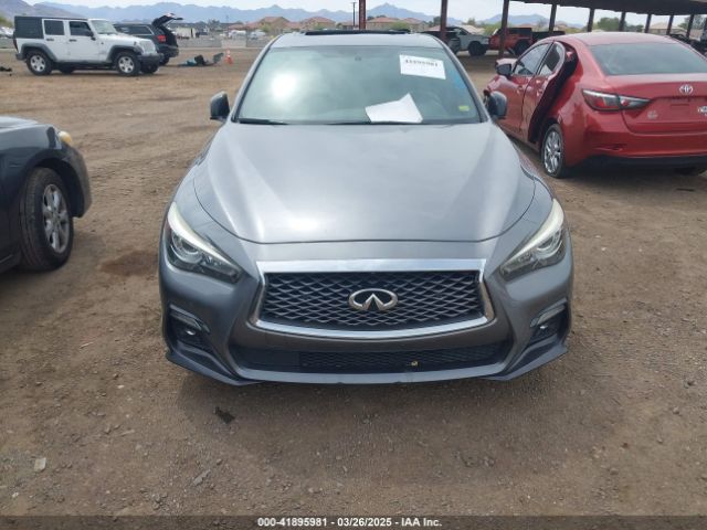 JN1FV7AP0KM760153 Infiniti Q50 3.0t Red Sport 400
