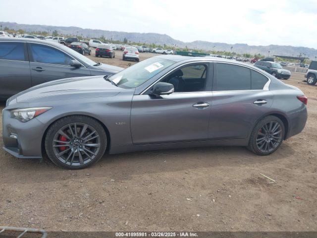 JN1FV7AP0KM760153 Infiniti Q50 3.0t Red Sport 400
