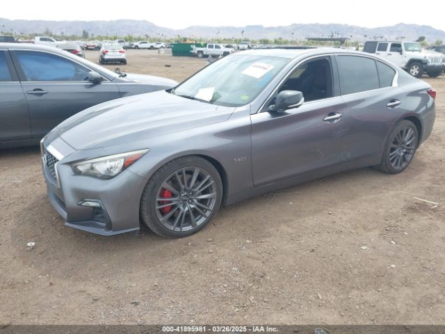 JN1FV7AP0KM760153 Infiniti Q50 3.0t Red Sport 400