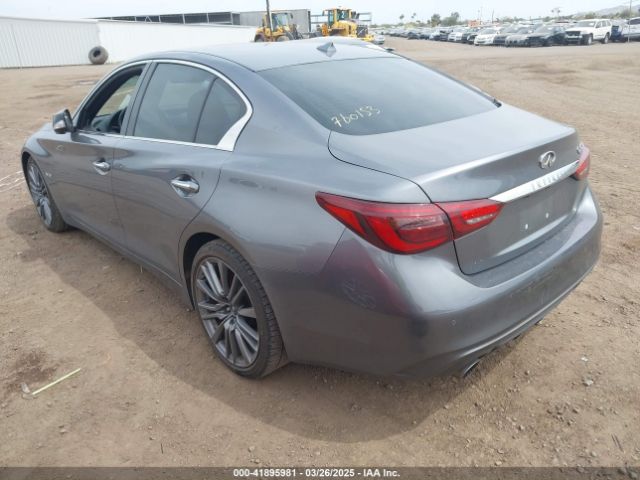 JN1FV7AP0KM760153 Infiniti Q50 3.0t Red Sport 400