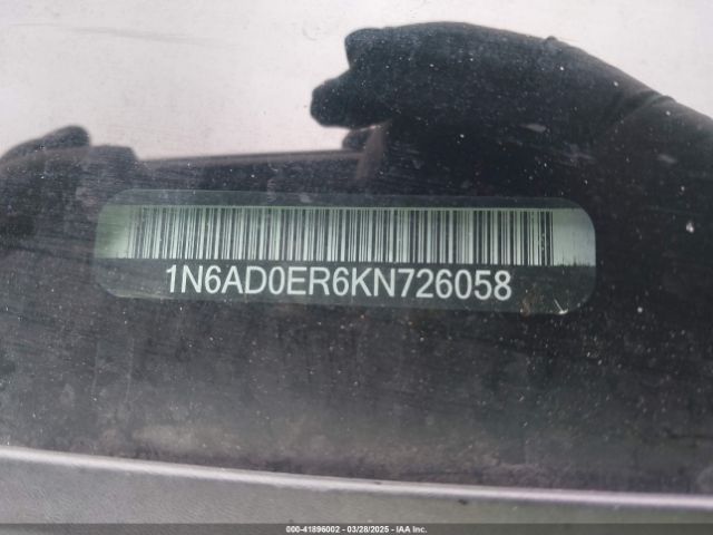 1N6AD0ER6KN726058 Nissan Frontier Sv