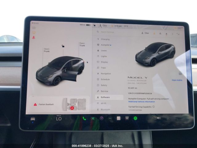 5YJYGDEE6MF209034 Tesla Model Y Long Range Dual Motor All-wheel Drive