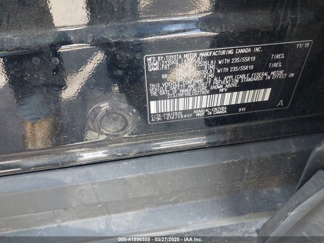 Toyota Rav4 Adventure 2020 2T3J1RFV6LC077806 Image 9