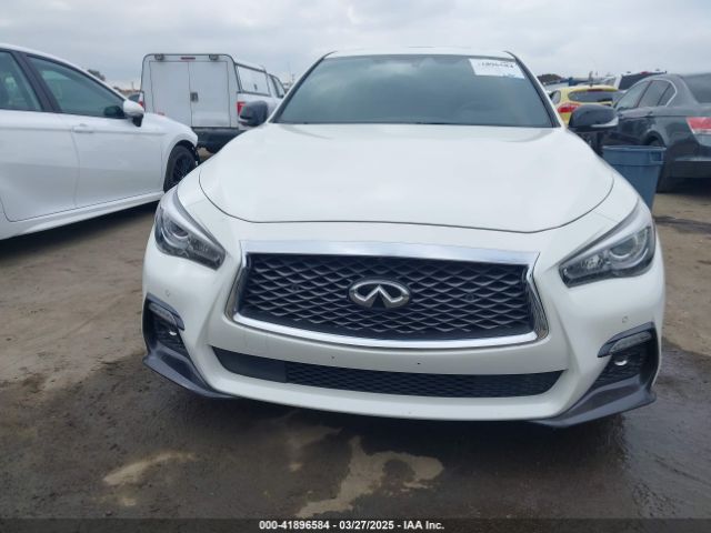 JN1FV7AP9LM630602 Infiniti Q50 Red Sport 400