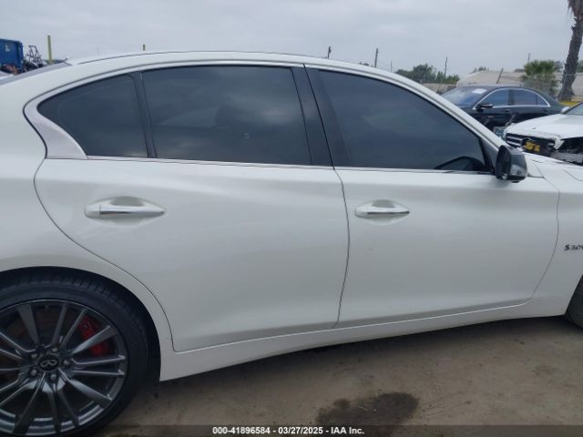 JN1FV7AP9LM630602 Infiniti Q50 Red Sport 400