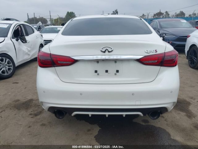 JN1FV7AP9LM630602 Infiniti Q50 Red Sport 400