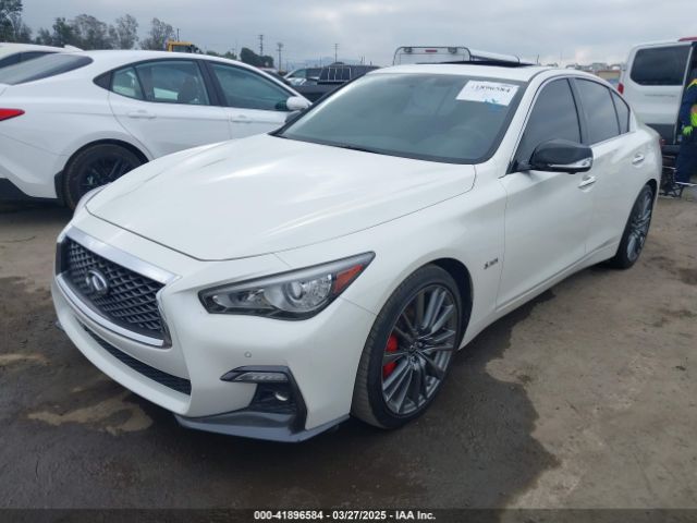 JN1FV7AP9LM630602 Infiniti Q50 Red Sport 400
