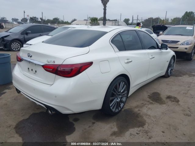 JN1FV7AP9LM630602 Infiniti Q50 Red Sport 400
