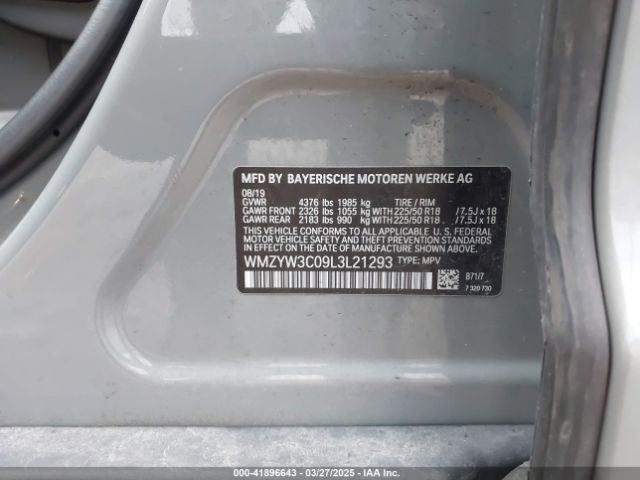 WMZYW3C09L3L21293 Mini Countryman Cooper