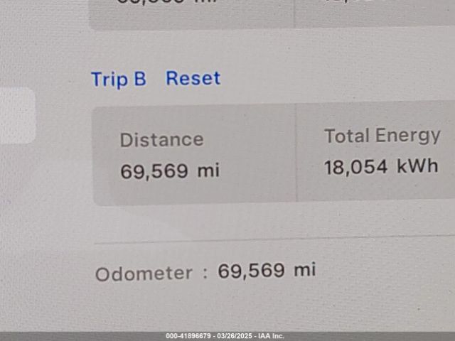 5YJ3E1EA3KF332864 Tesla MODEL 3