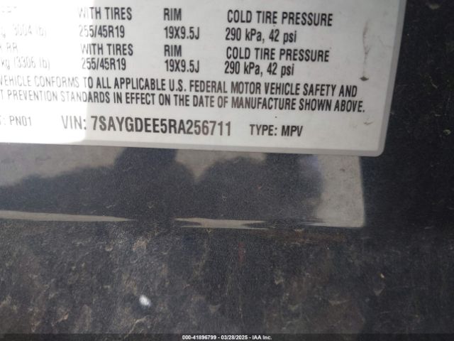 7SAYGDEE5RA256711 Tesla Model Y Long Range Dual Motor All-wheel Drive