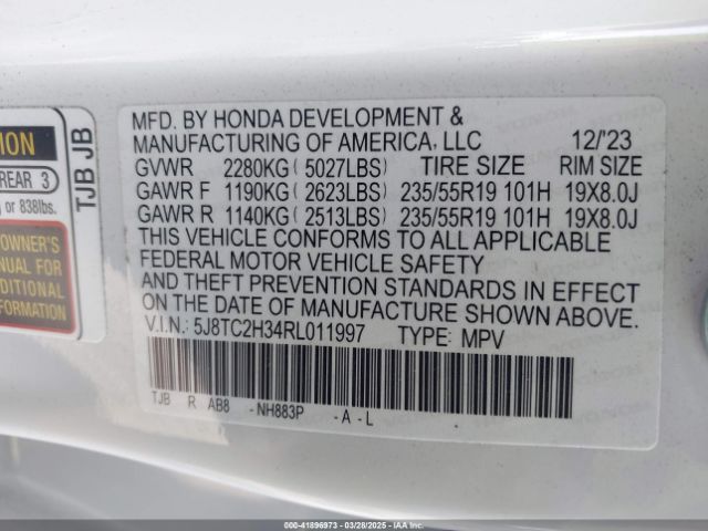 2024 ACURA RDX 5J8TC2H34RL011997 Photo 8