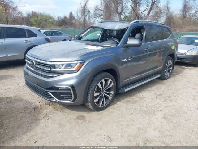 1V2SR2CA2MC564587 Volkswagen Atlas 3.6l V6 Sel R-line