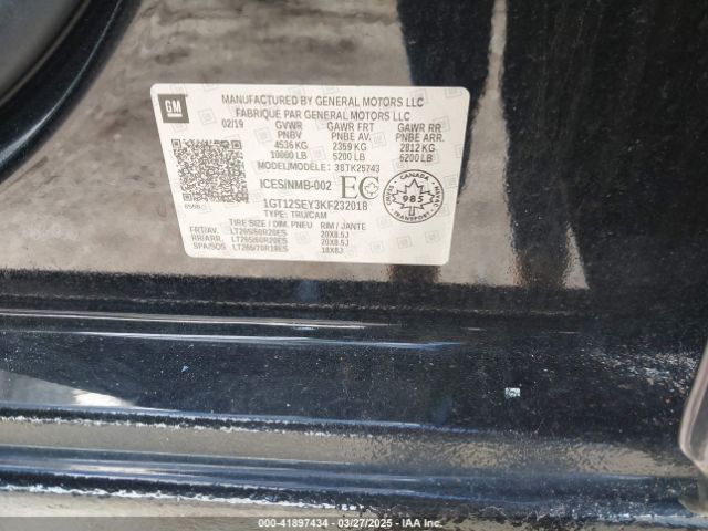1GT12SEY3KF232018 GMC Sierra 2500hd Denali
