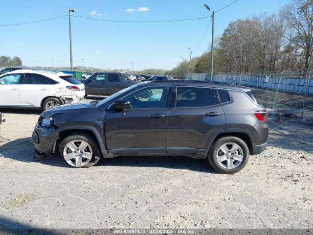3C4NJCBB0NT138781 Jeep Compass Latitude Fwd