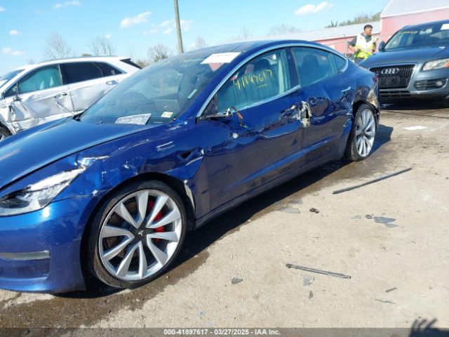 5YJ3E1EB5JF180030 Tesla Model 3 Long Range/performance