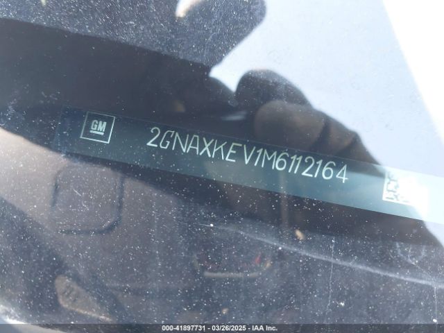 2GNAXKEV1M6112164 Chevrolet Equinox Fwd Lt